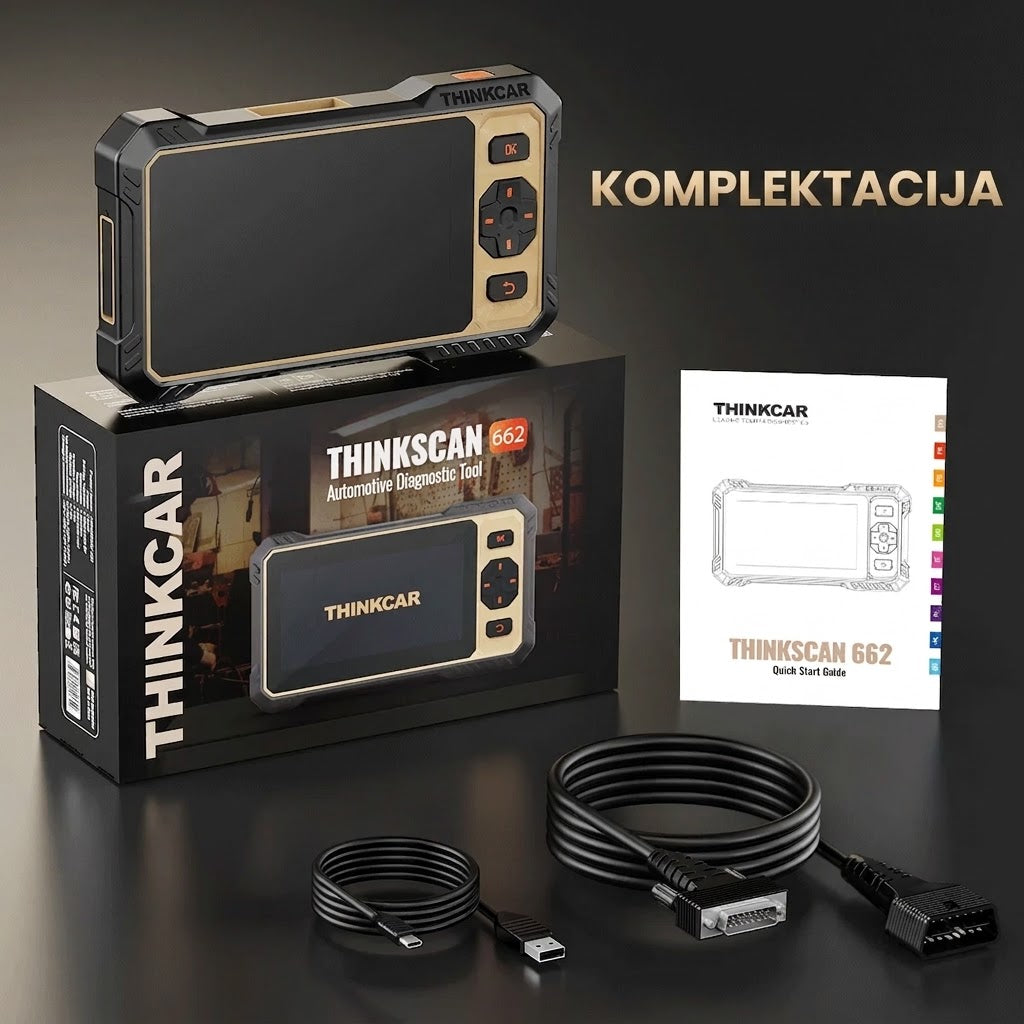 ThinkScan 662 universali diagnostikos įranga