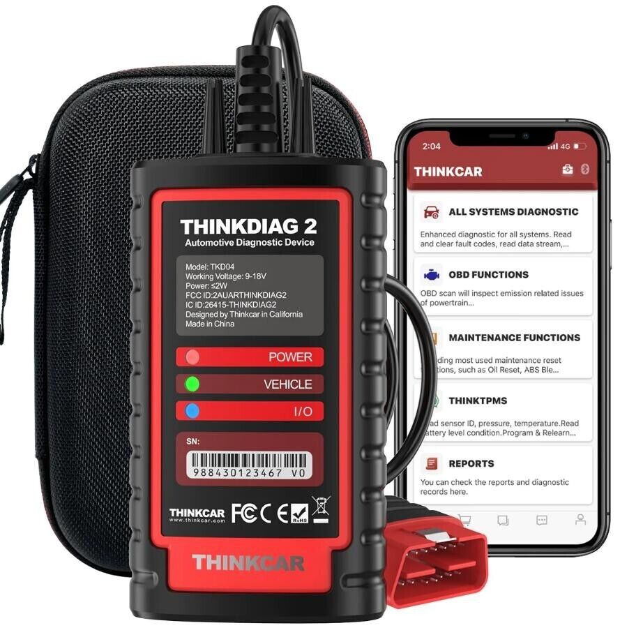 Thinkdiag 2 Profisionali diagnostikos įranga