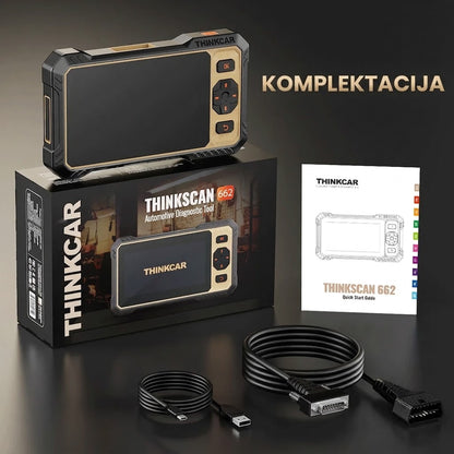 ThinkScan 662 universali diagnostikos įranga